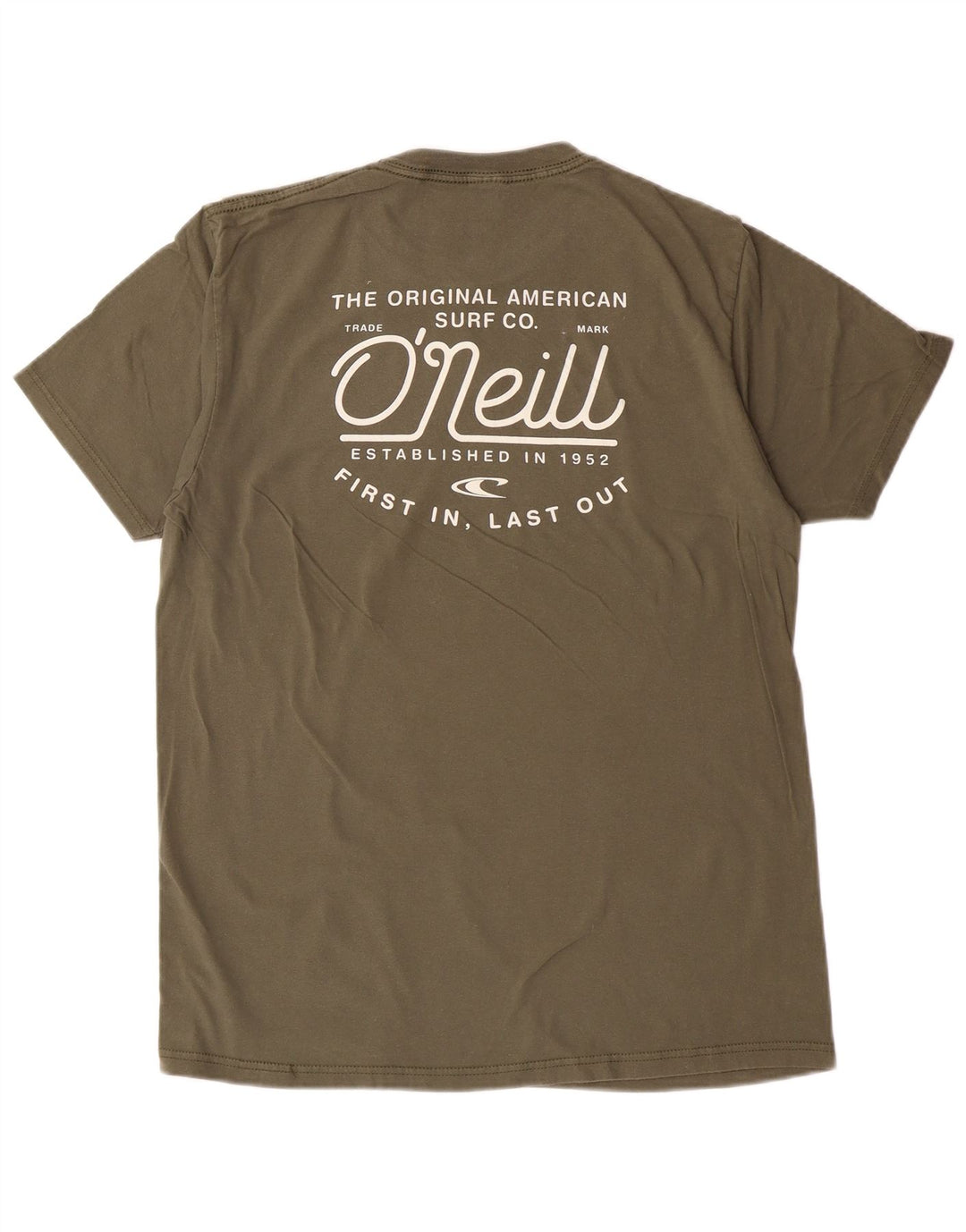 O'Neill T-shirt graphique coupe moderne pour homme en coton vert moyen