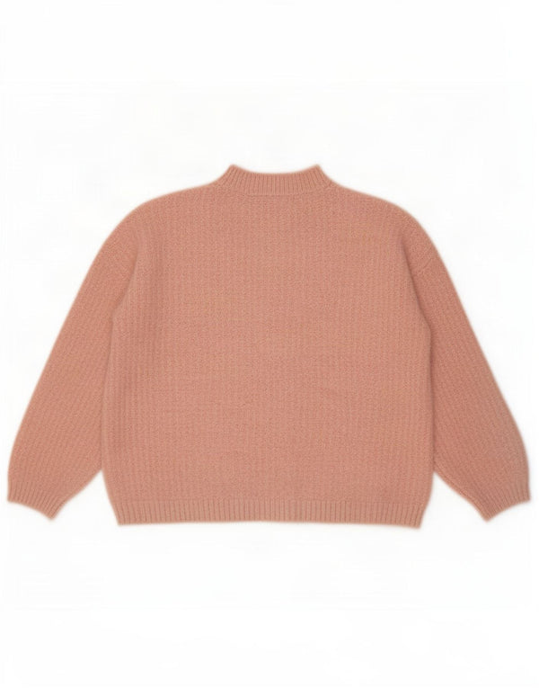 Marks & Spencer Pull col roulé pour femme UK 14 Rose moyen