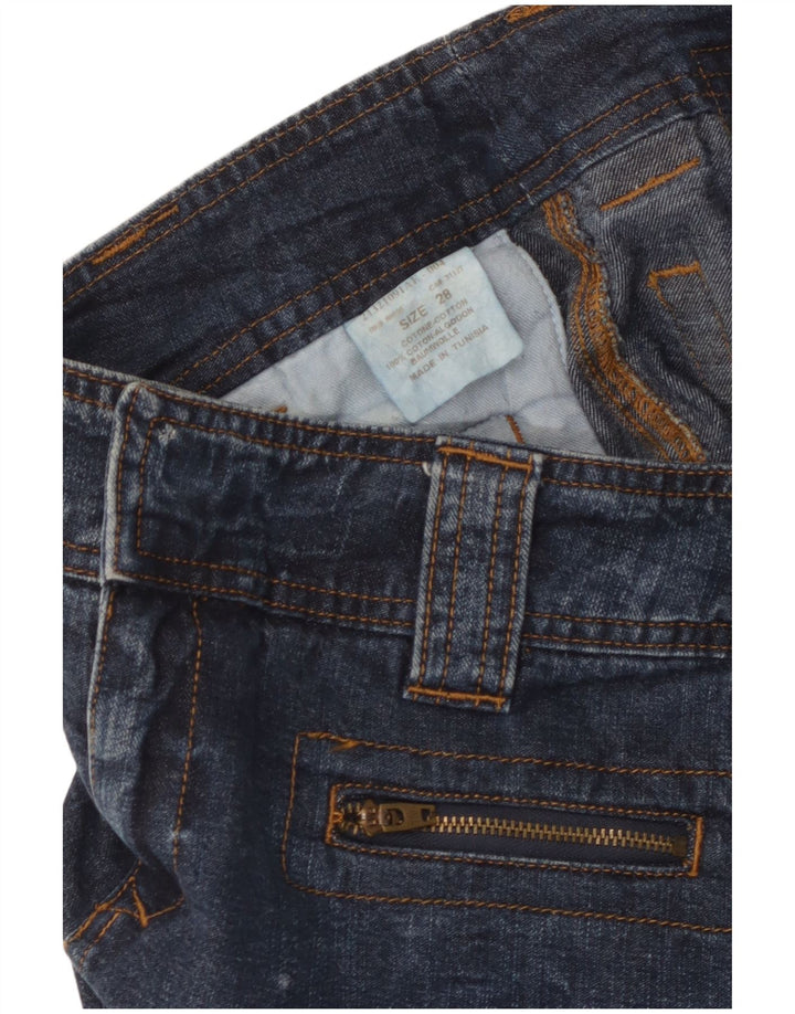 Dkny Femme Jupe En Jean W28 Bleu Moyen Coton