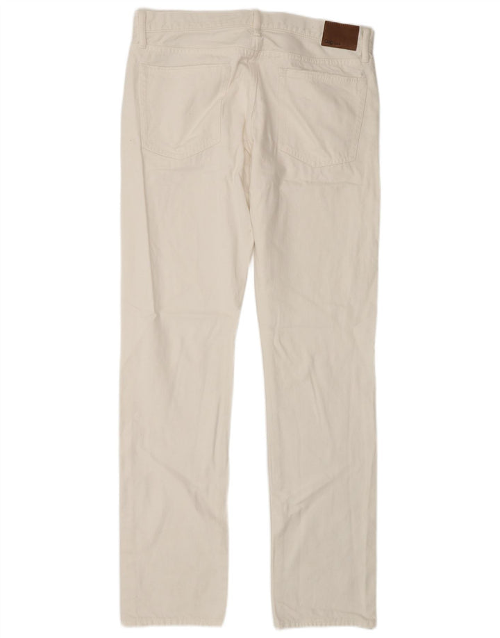Gap Jean Slim Homme W32 L34 Coton Blanc