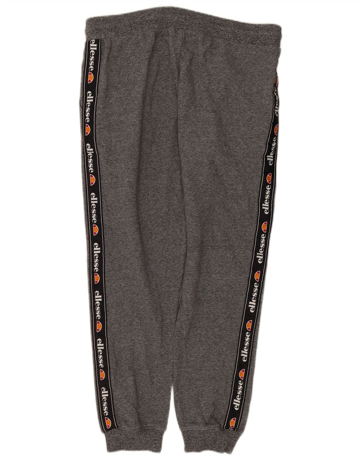 Ellesse Pantalon de survêtement pour femme Joggers UK 12 Gris moyen Colourblock