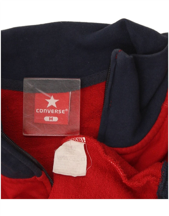 Converse Veste de Survêtement All Star Graphic Homme Rouge Moyen Colourblock