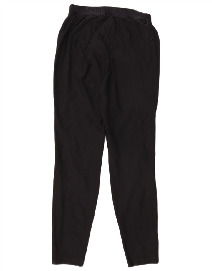 UNDER ARMOUR Leggings graphiques pour femmes UK 10 Small Black Colourblock