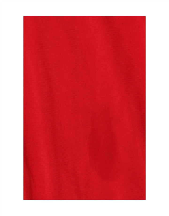 Adidas Veste de survêtement pour homme en polyester color block rouge moyen