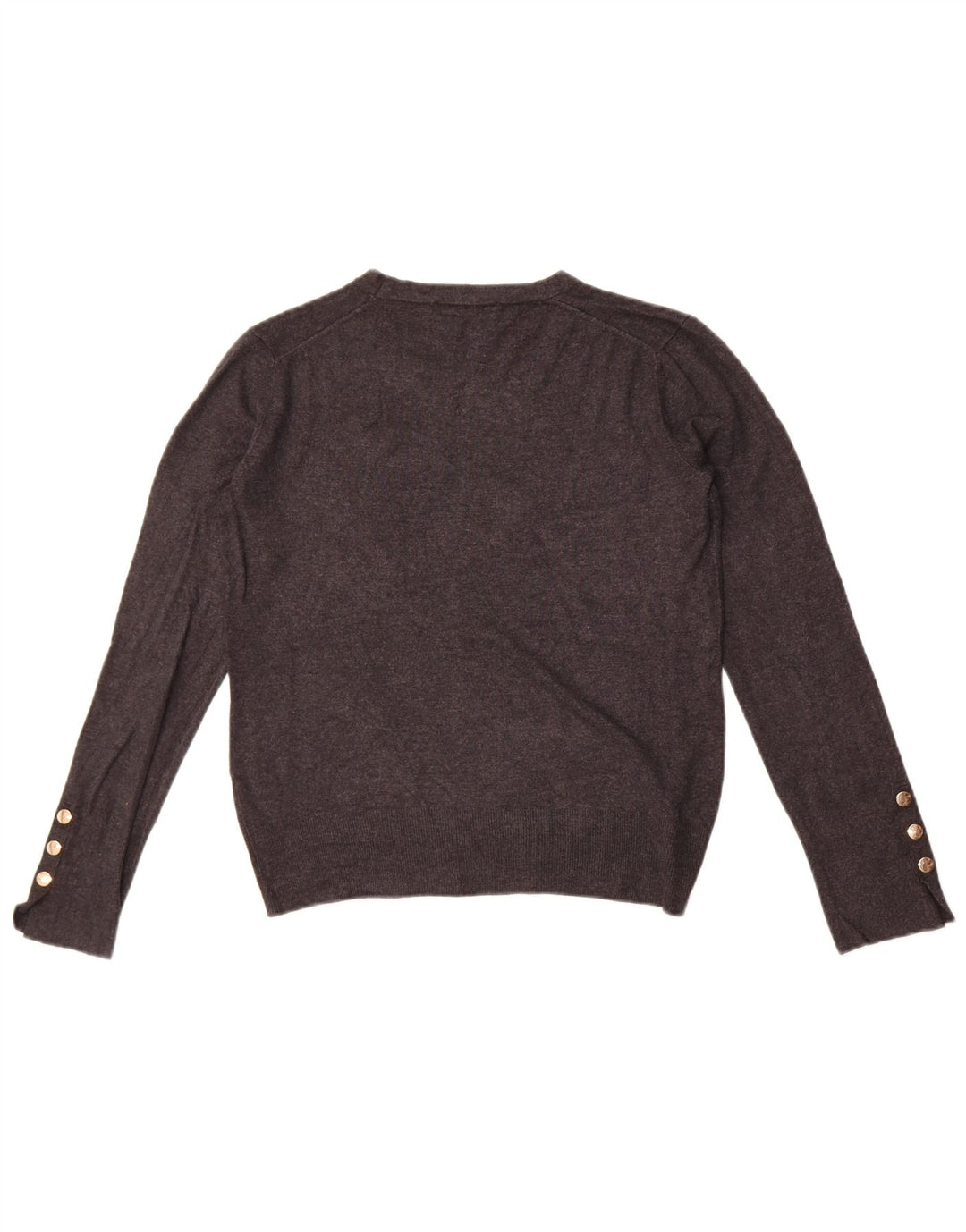 Zara Pull ras du cou pour femme UK 14 Large Gris