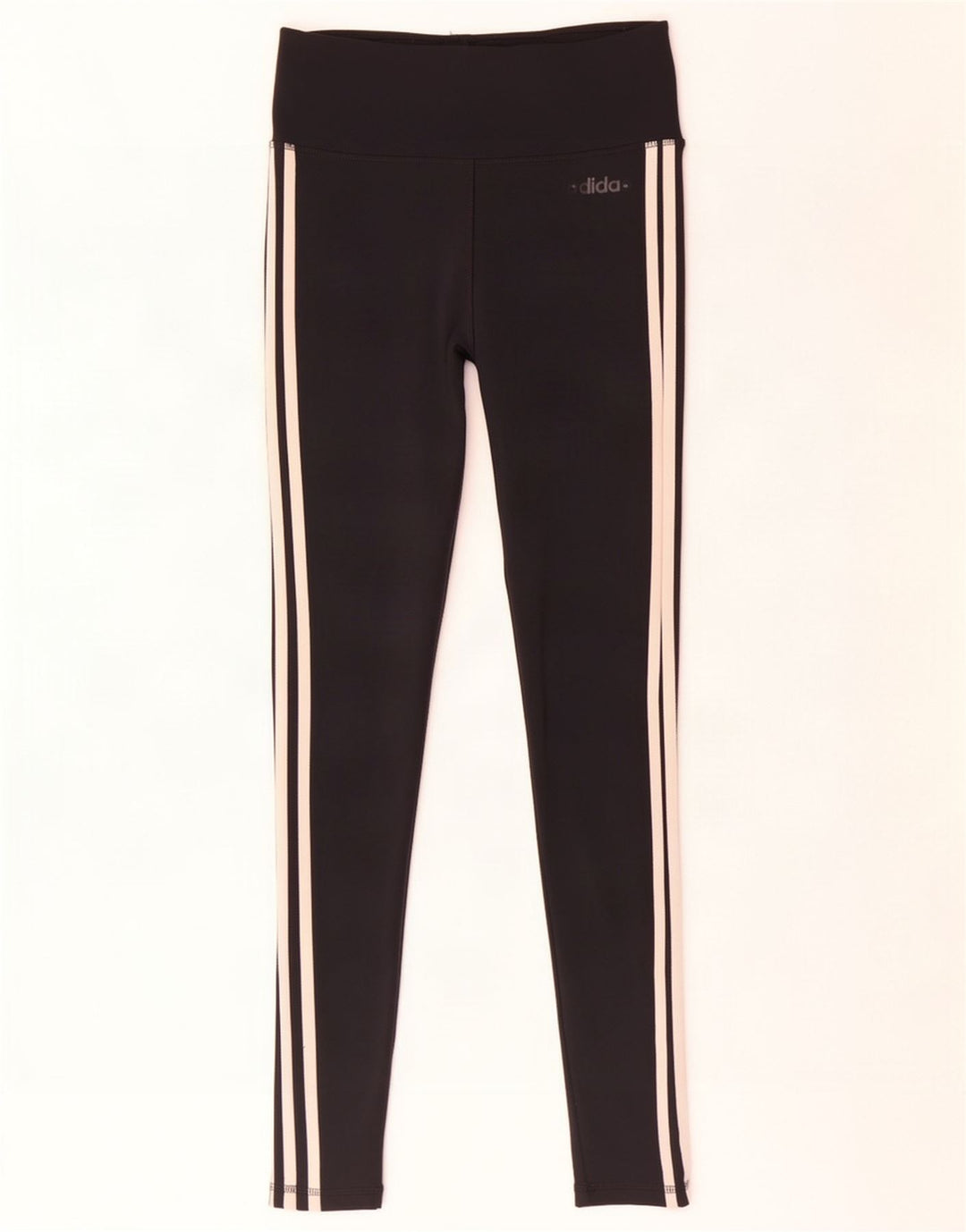 Adidas Climalite Leggings UK 8/10 Petit Noir Polyester