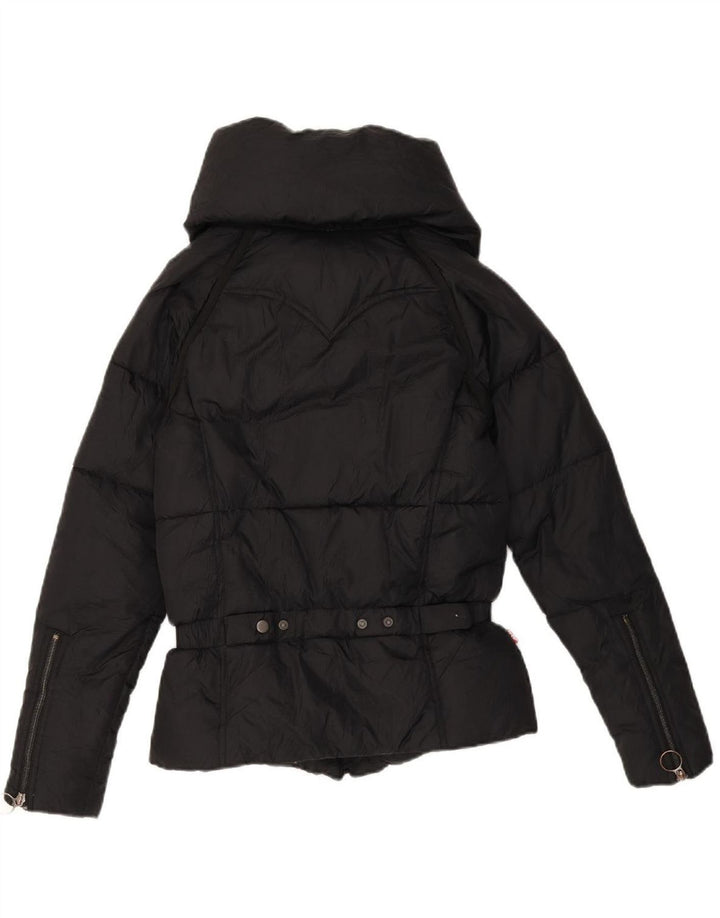 LEVI'S Womens Padded Jacket UK 6 XS Black Nylon