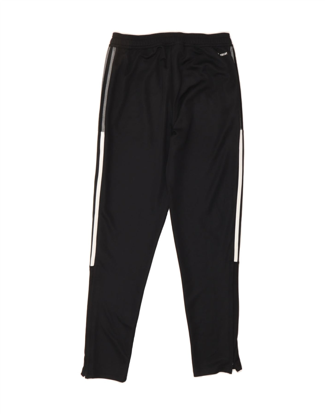 ADIDAS Boys Primegreen Tracksuit Trousers 13-14 Years  Black Polyester Vintage Adidas and Second-Hand Adidas from Messina Hembry 