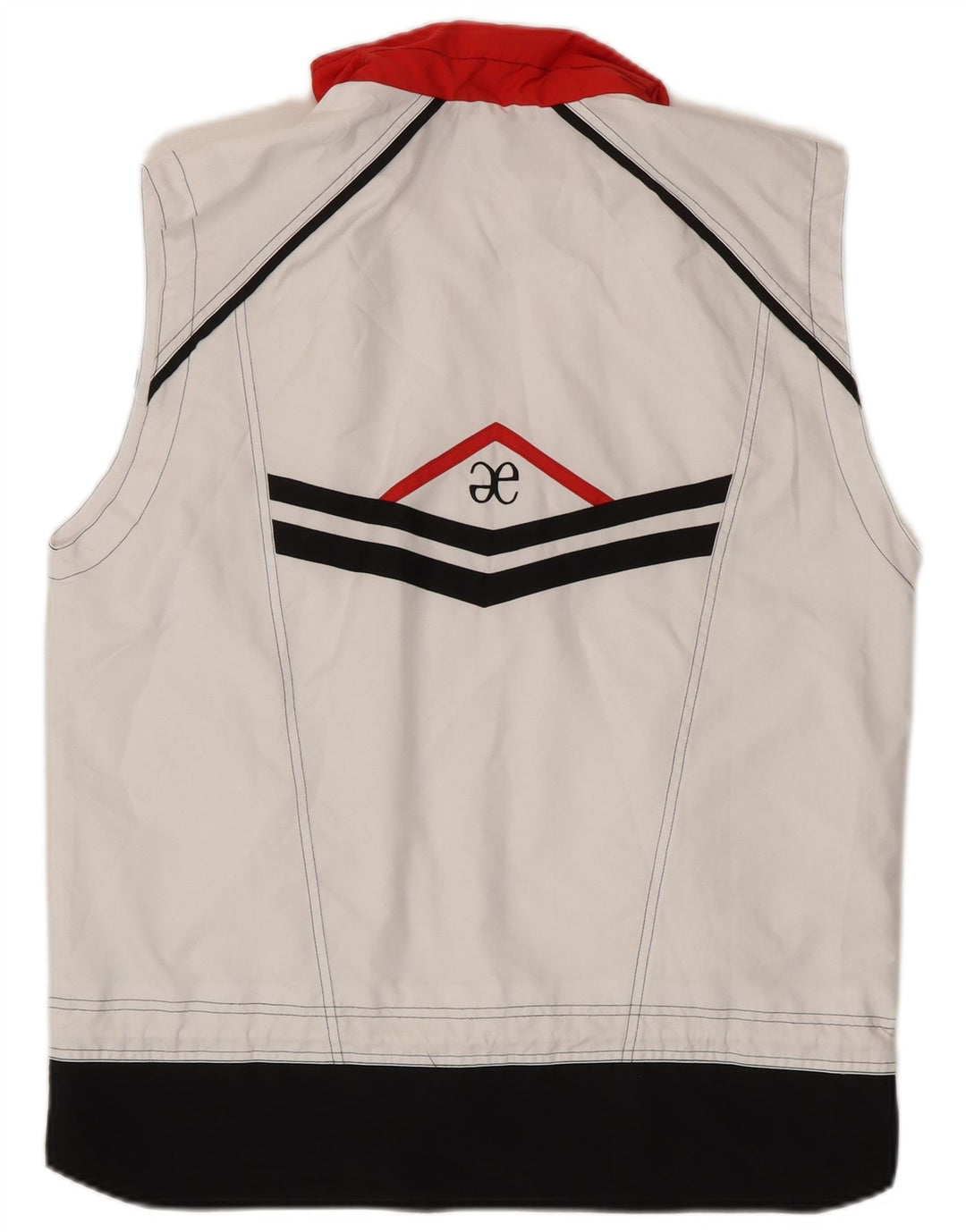 Elegance Womens Crop Gilet UK 16 Grand Blanc Colorblock Polyester