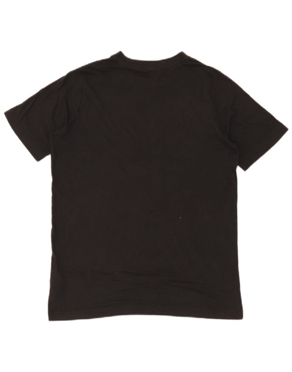 Nike Garçon Standard Fit Graphic T-Shirt Top 13-14 ans XL Noir Coton