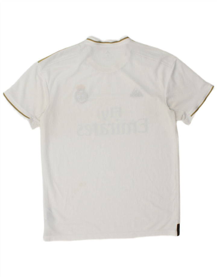 ADIDAS T-Shirt Graphique Real Madrid Homme Blanc Moyen Polyester