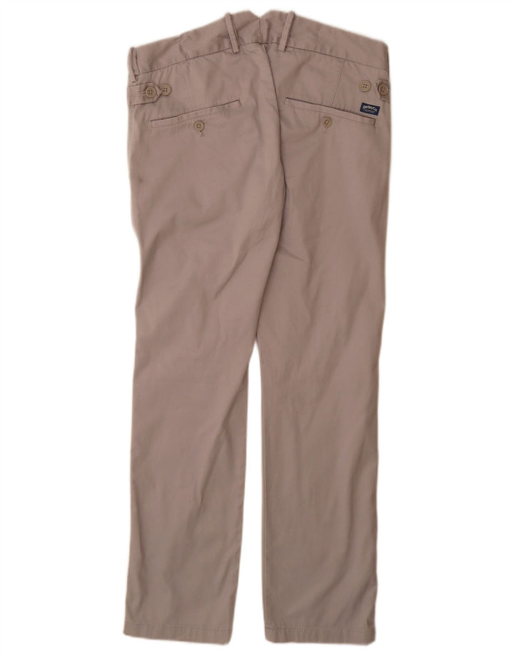 DIESEL Pantalon de Costume Droit Homme W30 L29 Gris Coton