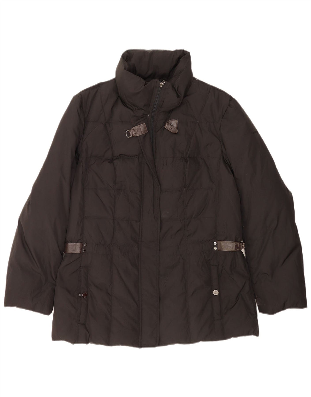 Geox Veste matelassée pour femme UK 44 Medium Noir Polyester