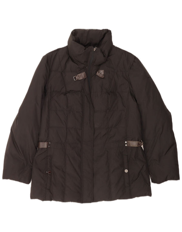 Geox Veste matelassée pour femme UK 44 Medium Noir Polyester