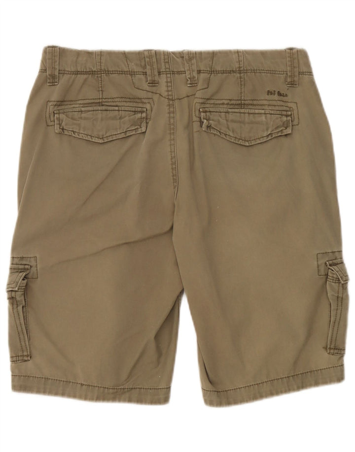 Fat Face Short cargo pour femme UK 12 Medium W32 Kaki Coton
