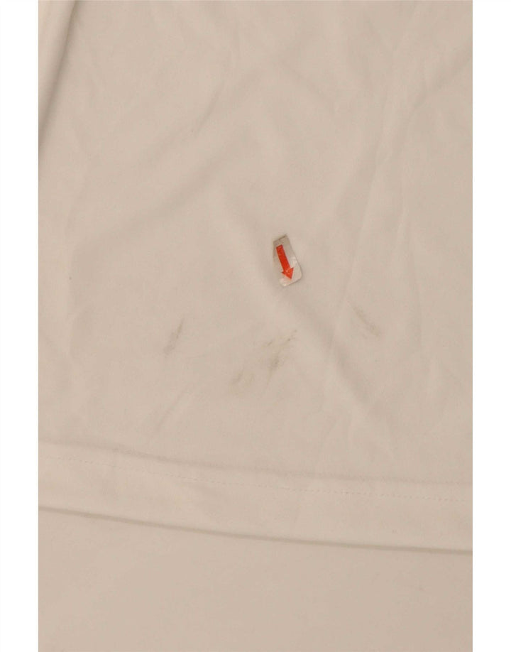 Reebok T-Shirt Homme Haut Large Blanc Polyester