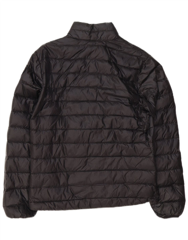 Blauer Veste matelassée pour homme UK 38 Medium Noir Polyester