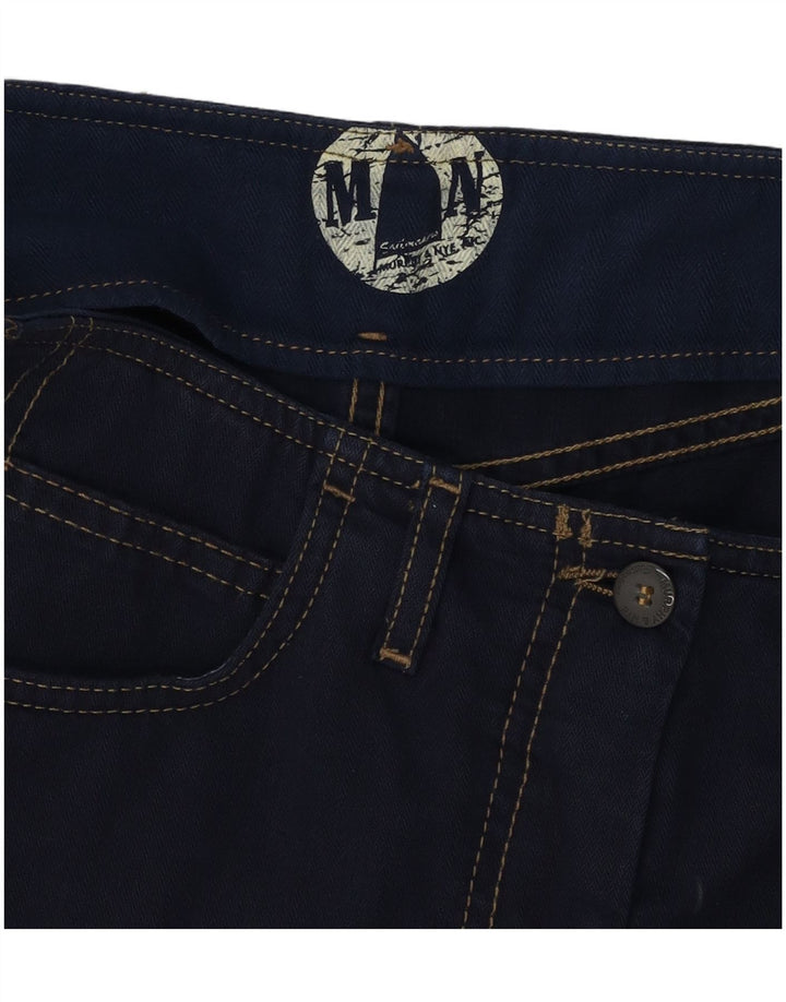 Murphy & Nye Mini jupe en jean W30 pour femme en coton bleu marine moyen