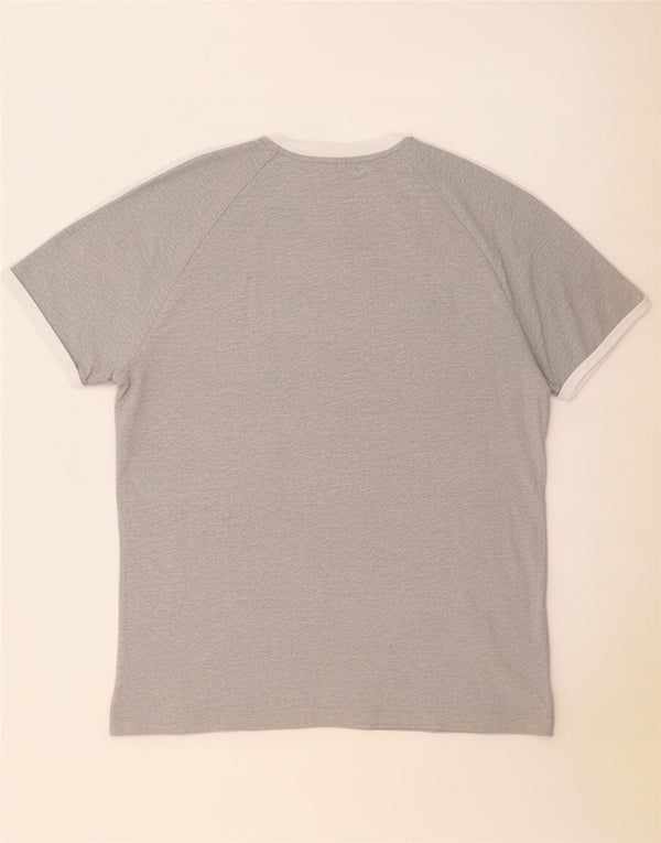 Adidas T-Shirt Homme Top XL Gris Coton