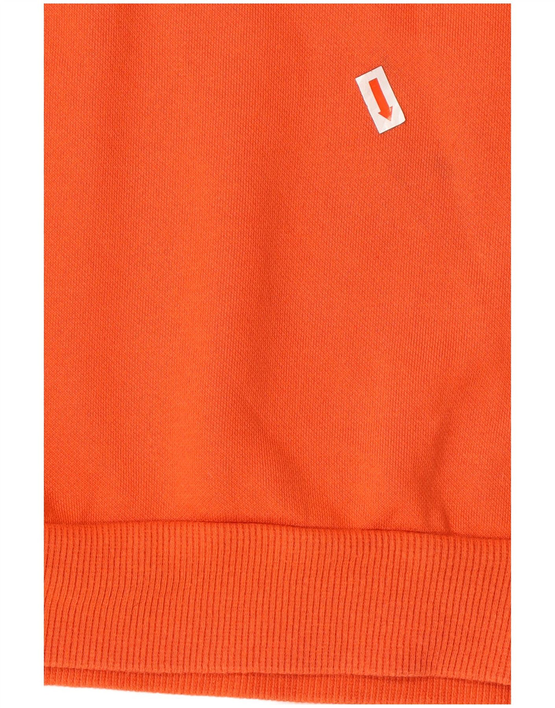 PUMA Sweat-shirt graphique surdimensionné pour femme UK 10 Petit coton orange