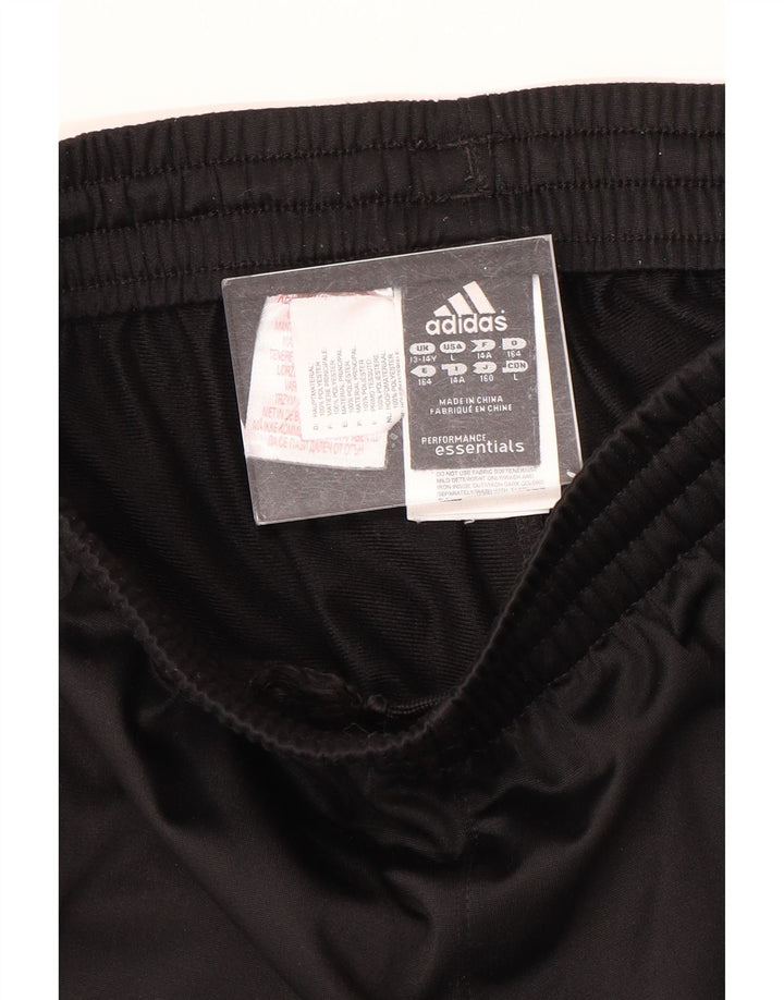Adidas Pantalon de Survêtement Garçon Joggers 13-14 ans Noir Polyester