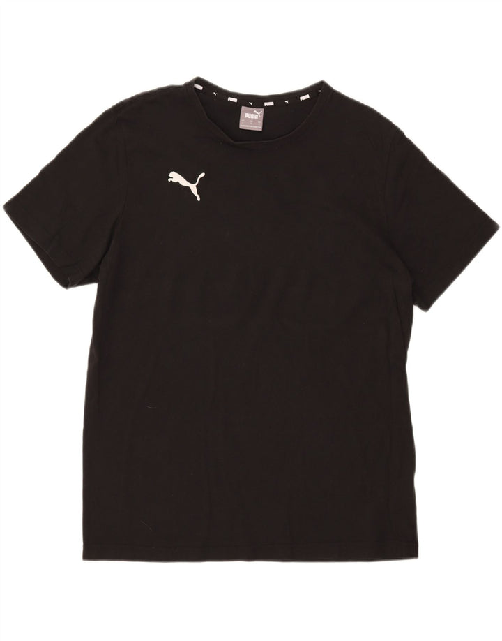 PUMA Mens T-Shirt Top Large Black Cotton Vintage Puma and Second-Hand Puma from Messina Hembry 