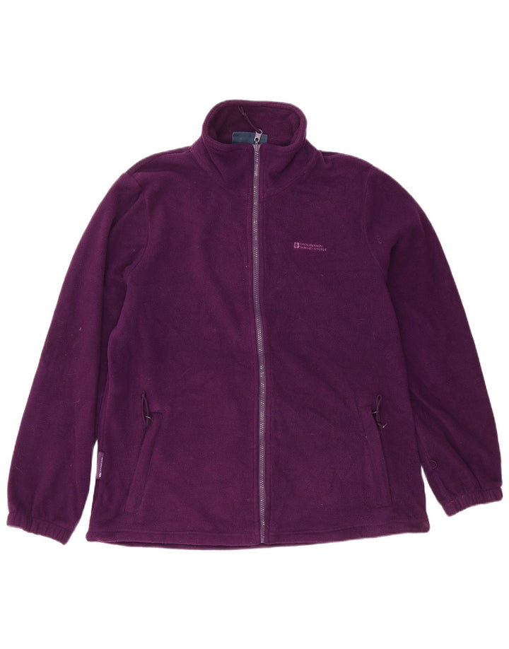 MOUNTAIN WAREHOUSE Veste polaire doublée pour femme UK 16 Large Violet Polyester