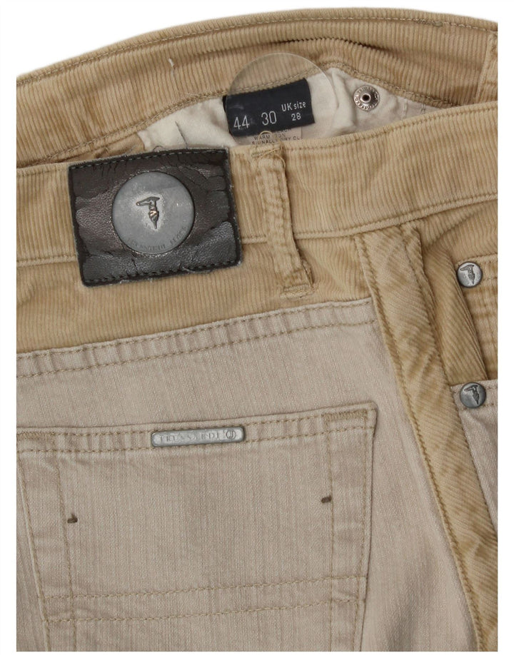 Trussardi Jean Droit IT 44 Medium W28 L28 Beige Colourblock |