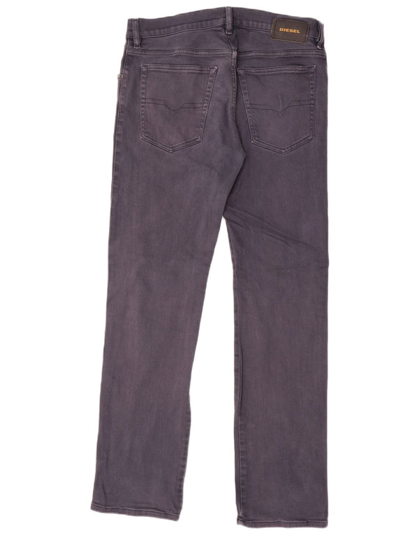 Diesel Jean Droit D-Mihtry W32 L32 Homme Gris Coton