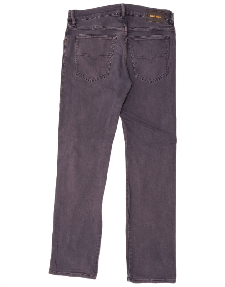 Diesel Jean Droit D-Mihtry W32 L32 Homme Gris Coton
