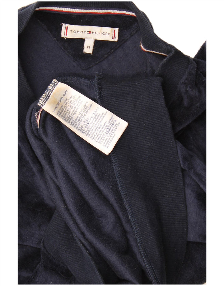 Tommy Hilfiger Sweat-Shirt Graphique Homme Bleu Marine Moyen Colorblock