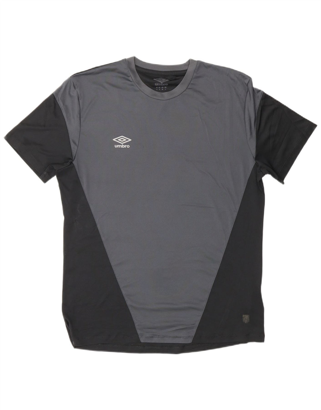 UMBRO T-Shirt Homme Haut Large Noir Colorblock Polyester