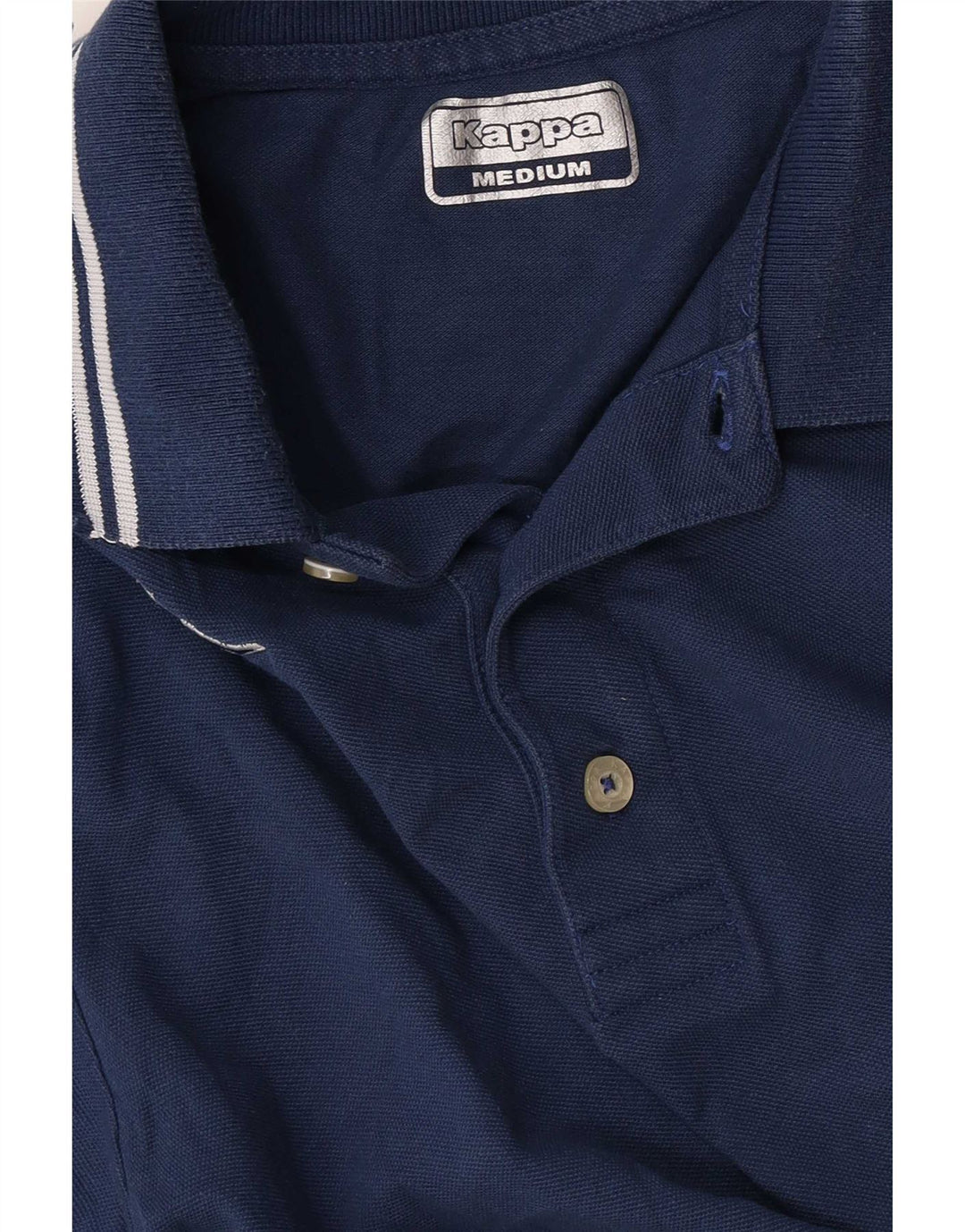 Kappa Polo Homme Bleu Moyen Rayé