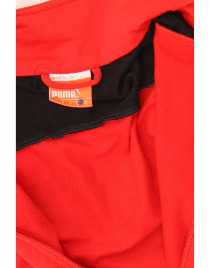 Puma Veste de Survêtement Graphic Homme Rouge Colorblock