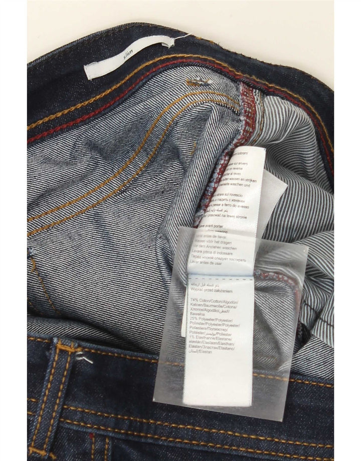 Jules Jean Slim Homme W38 L34 Bleu Marine Coton