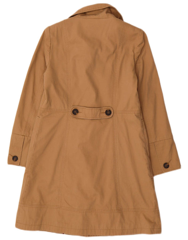 Trench-Coat White Stuff Femme UK 10 Petit Coton Marron