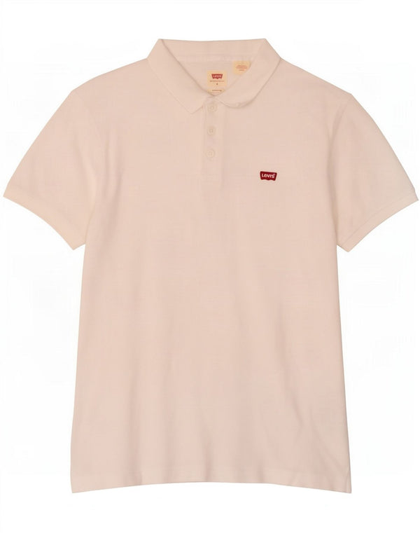 Levi's Polo Standard Homme Petit Blanc Coton