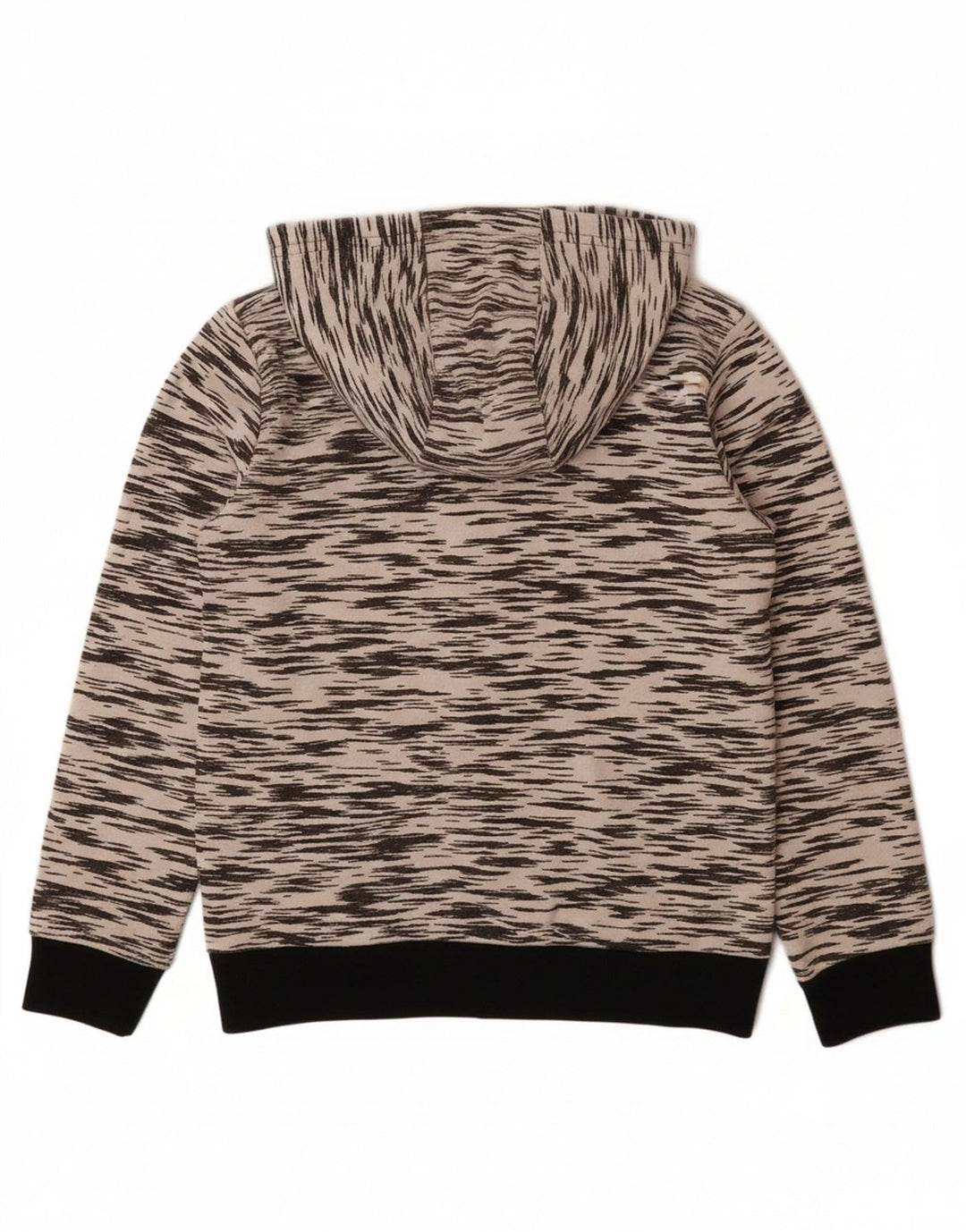 ADIDAS Pull à capuche zippé Climalite pour garçon 7-8 ans Polyester moucheté gris