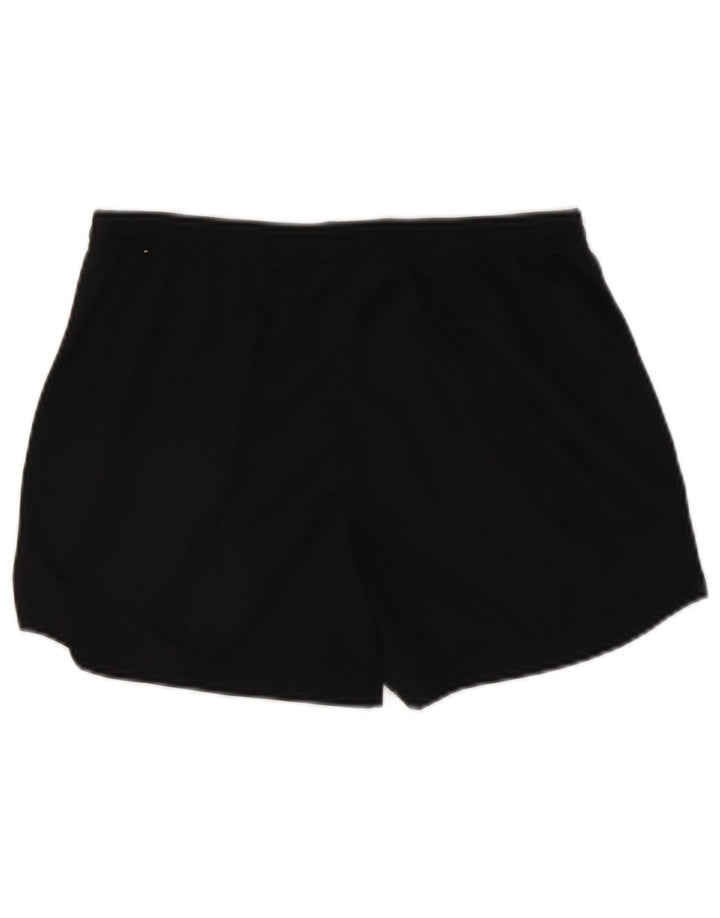 Nike Short de sport Dri Fit pour femme UK 12 Noir moyen Polyester