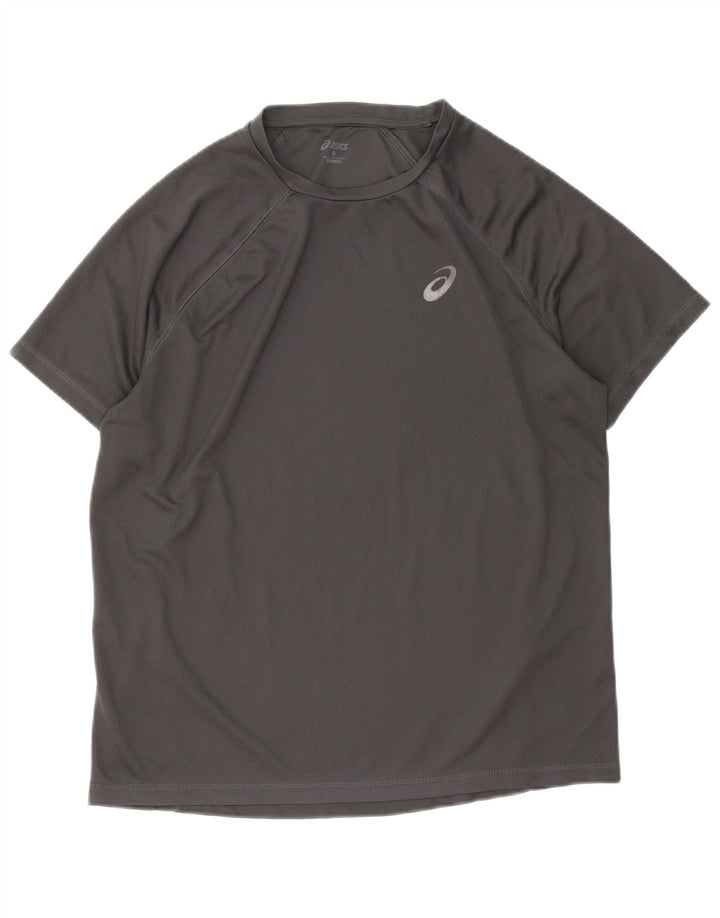Asics T-Shirt Homme Haut Large Gris Polyester