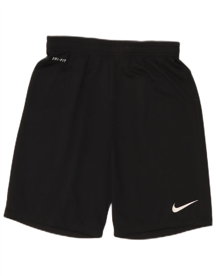 Nike Short de sport Dri Fit pour homme en polyester noir moyen