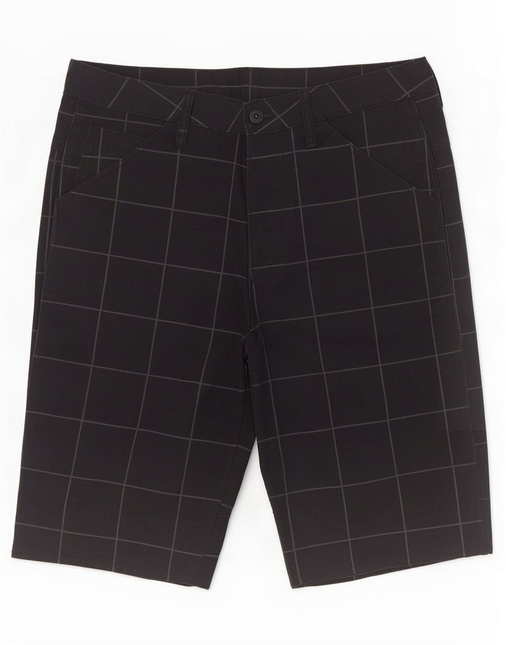 G-Star Bermuda Homme W32 Coton à Carreaux Noir Moyen