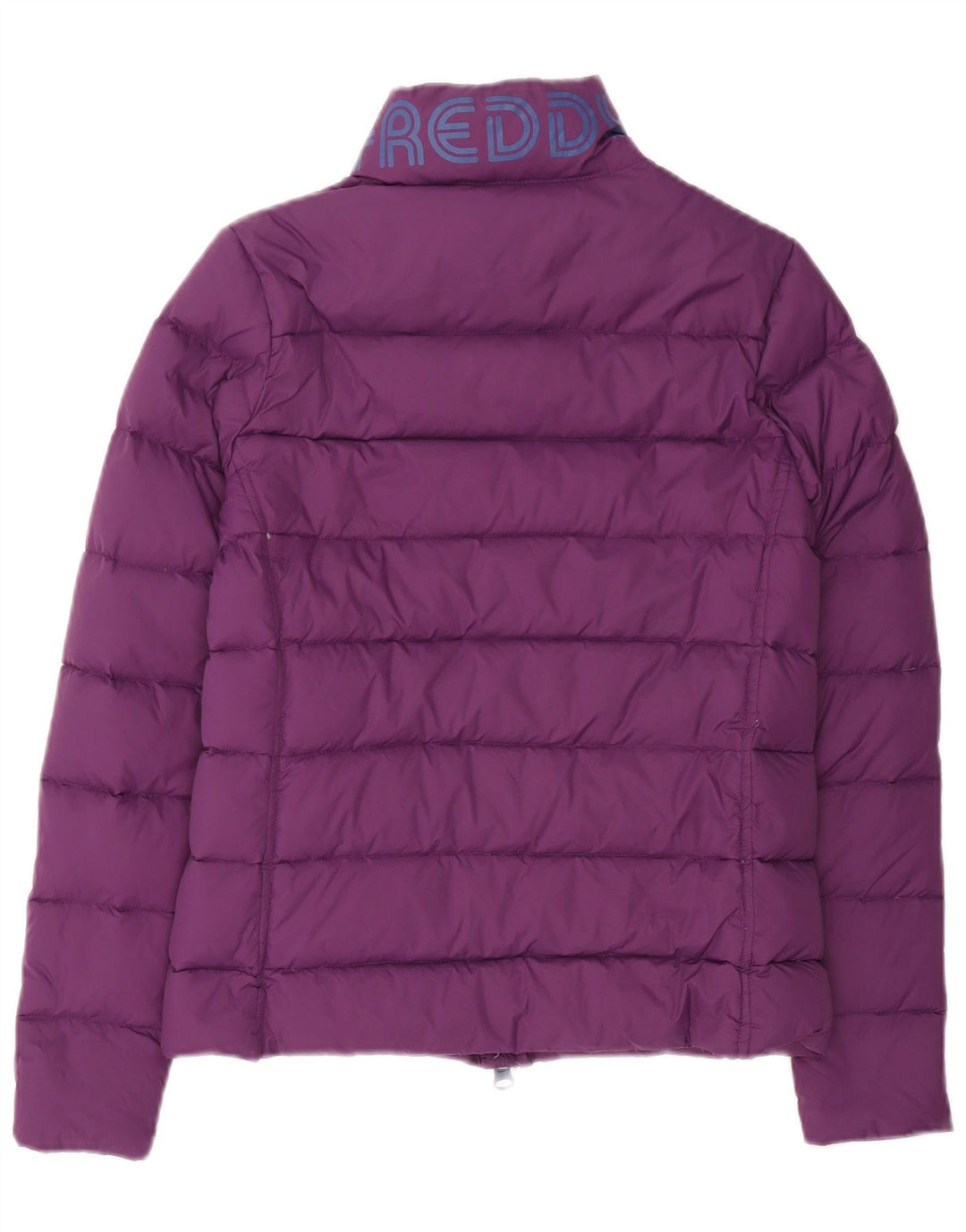 Freddy Veste matelassée graphique pour femme UK 12 Nylon violet moyen