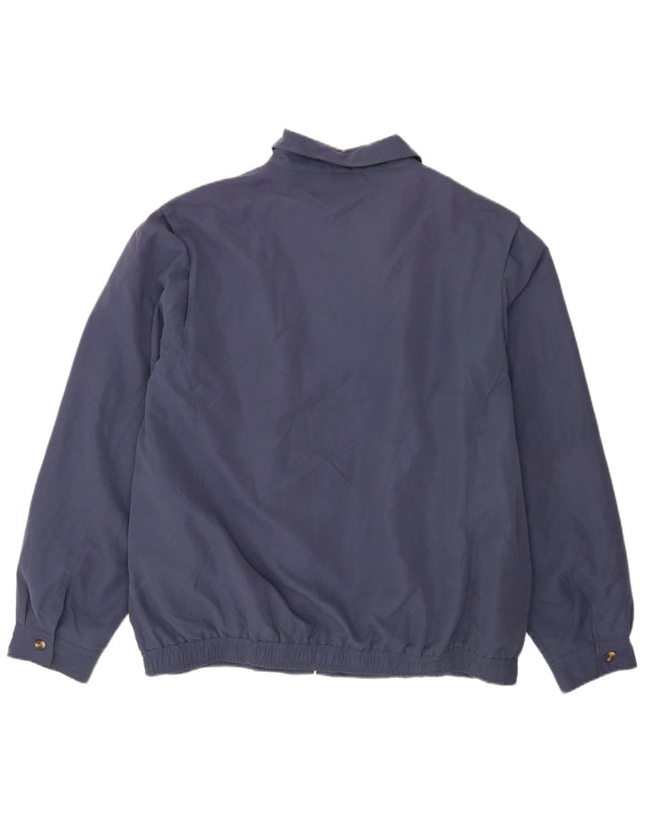 Bhs Veste Bomber Homme UK 47/49 2XL Bleu Marine Coton