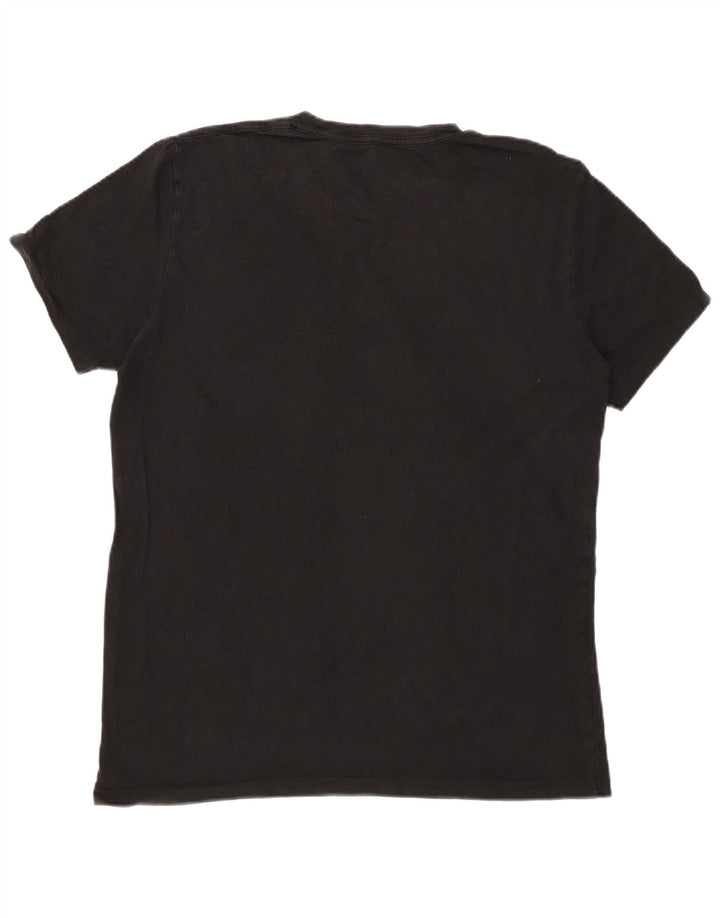 ALL SAINTS T-Shirt Homme Haut Large Noir