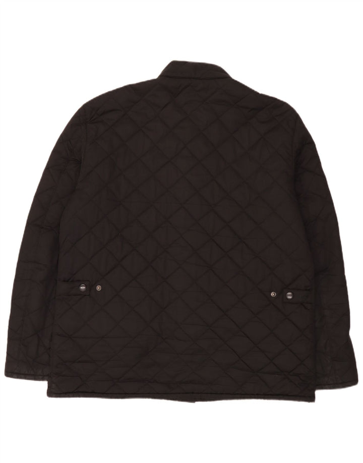 Barbour Veste matelassée pour homme UK 42 XL Noir Polyester