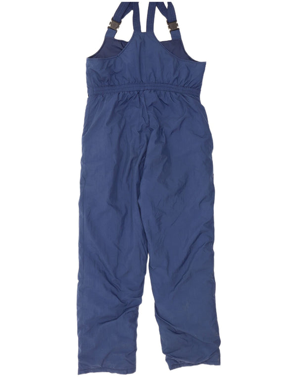 Diadora Pantalon de Ski Salopette Femme UK 20 2XL Bleu Polyester