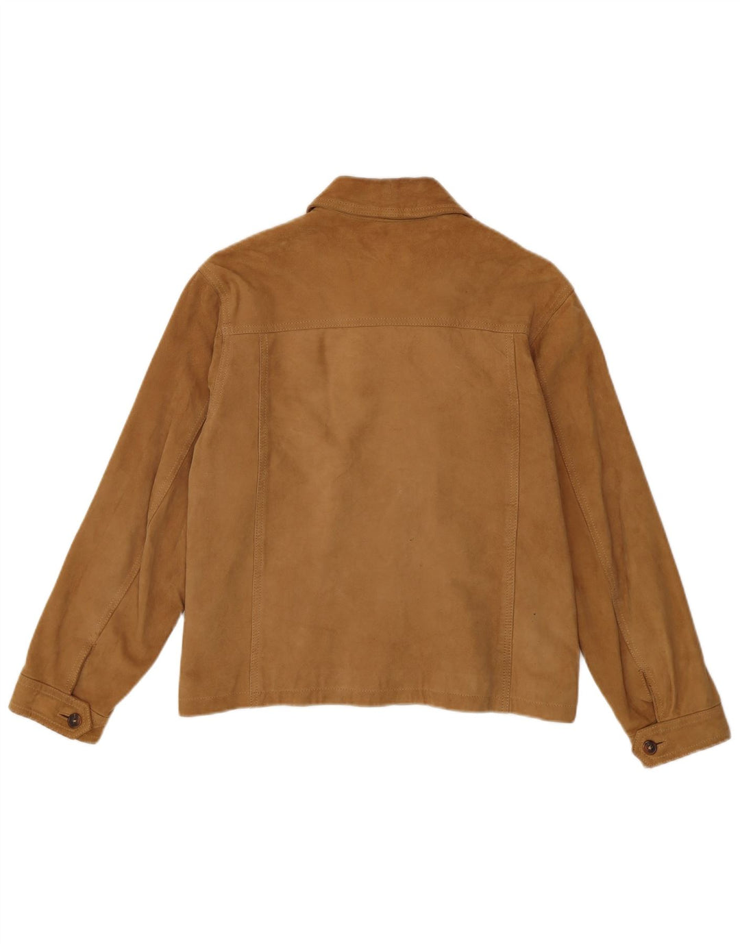 Brooksfield Veste en daim pour homme UK 36 Petit Beige