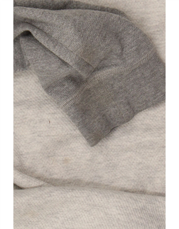 Rip Curl Haut à capuche pour hommes à manches longues en coton color block gris moyen