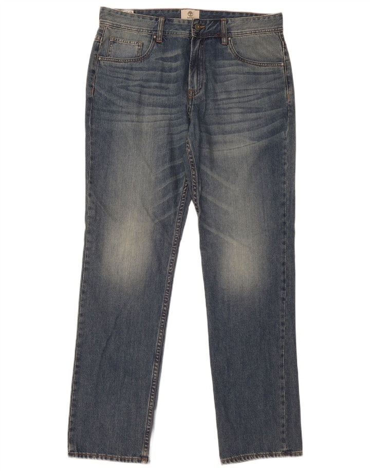 Timberland Jean droit homme W35 L33 bleu coton